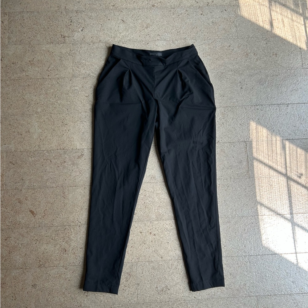 The Row black pants